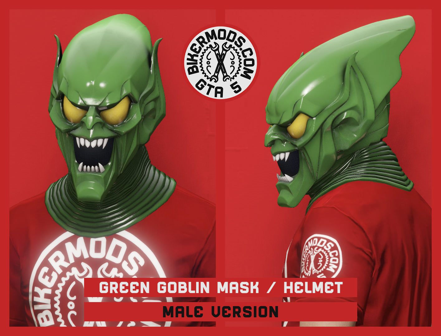 Custom Green Goblin Helmet / Mask