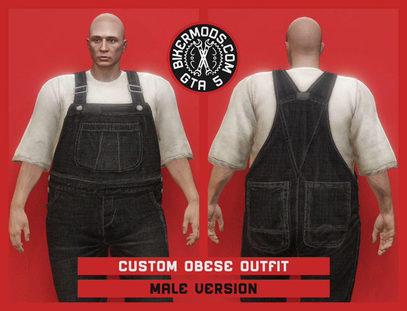 Custom Obese Outfit (Male) Contrast Style