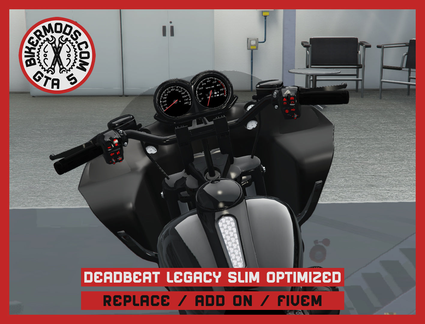 Deadbeat Legacy Slim Optimized (Replace / Add On / FiveM) 292k Poly