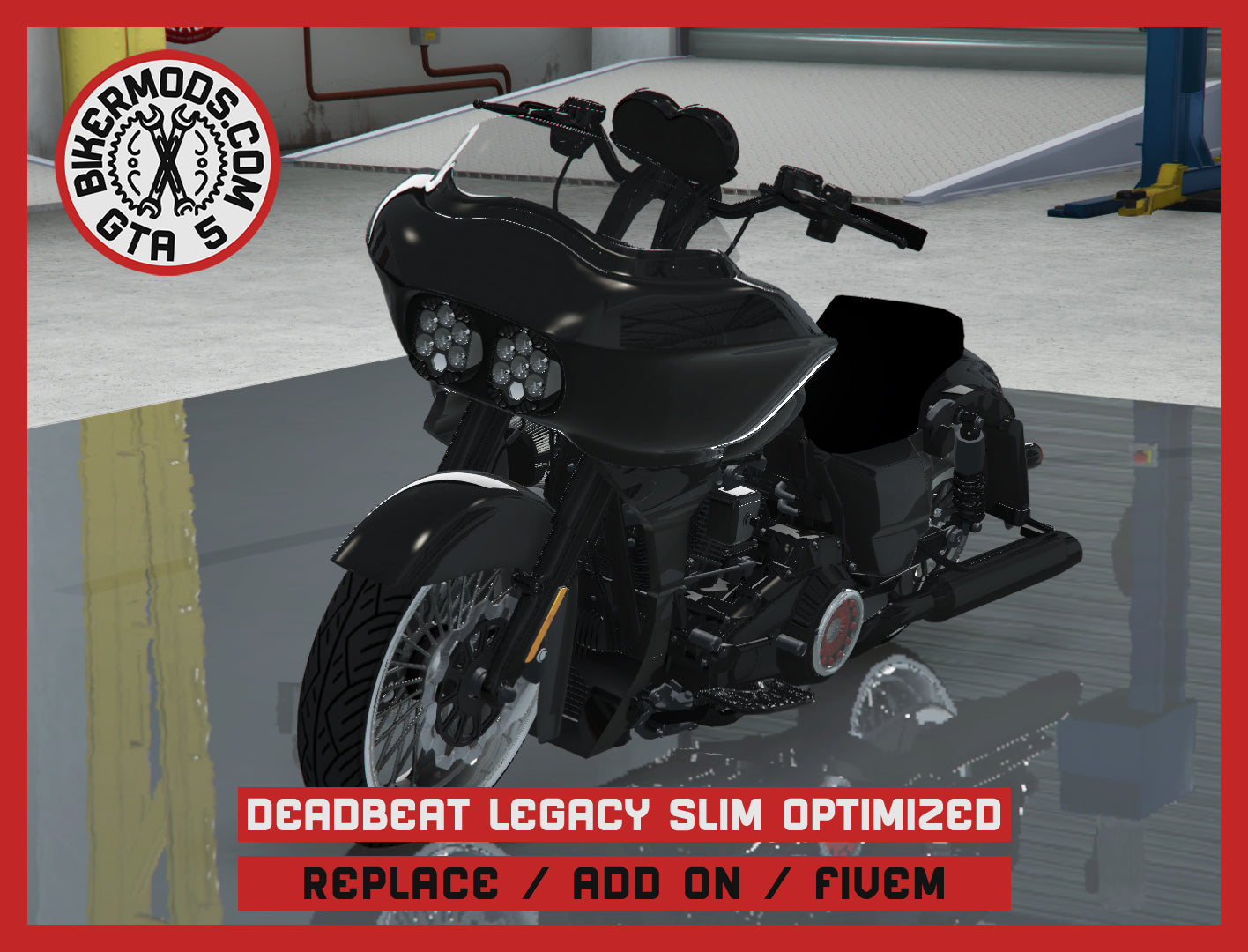 Deadbeat Legacy Slim Optimized (Replace / Add On / FiveM) 292k Poly