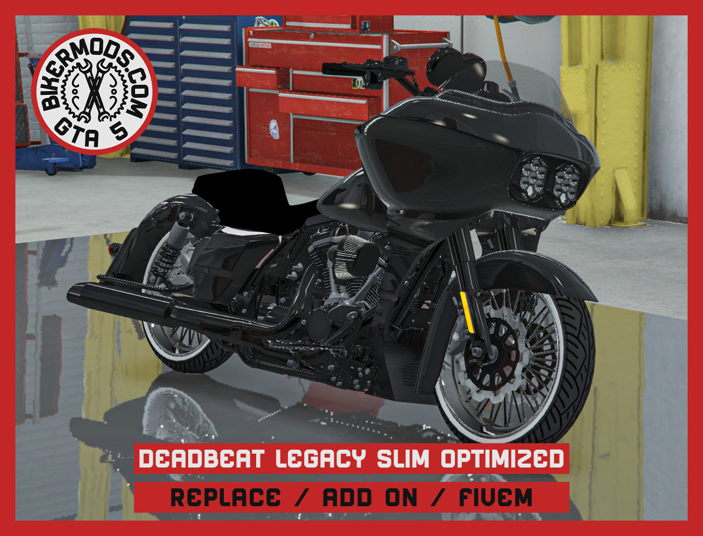 Deadbeat Legacy Slim Optimized (Replace / Add On / FiveM) 292k Poly