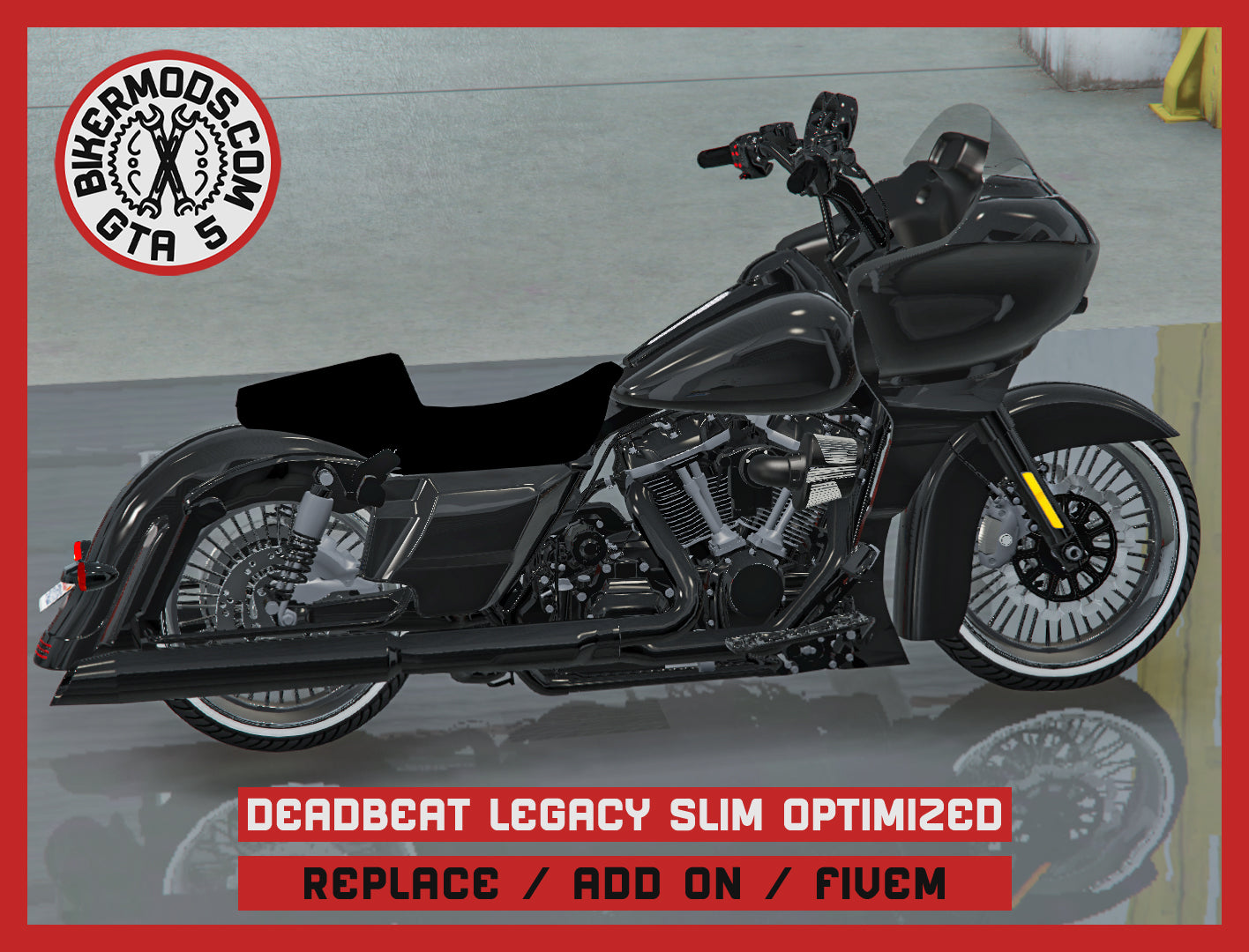 Deadbeat Legacy Slim Optimized (Replace / Add On / FiveM) 292k Poly