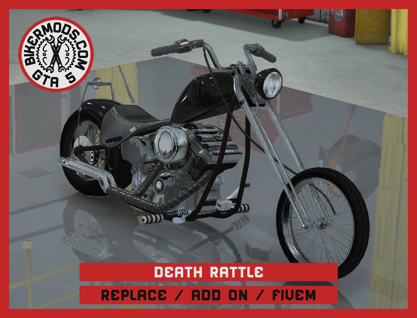 Death Rattle (Replace / Add On / FiveM) 131k Poly