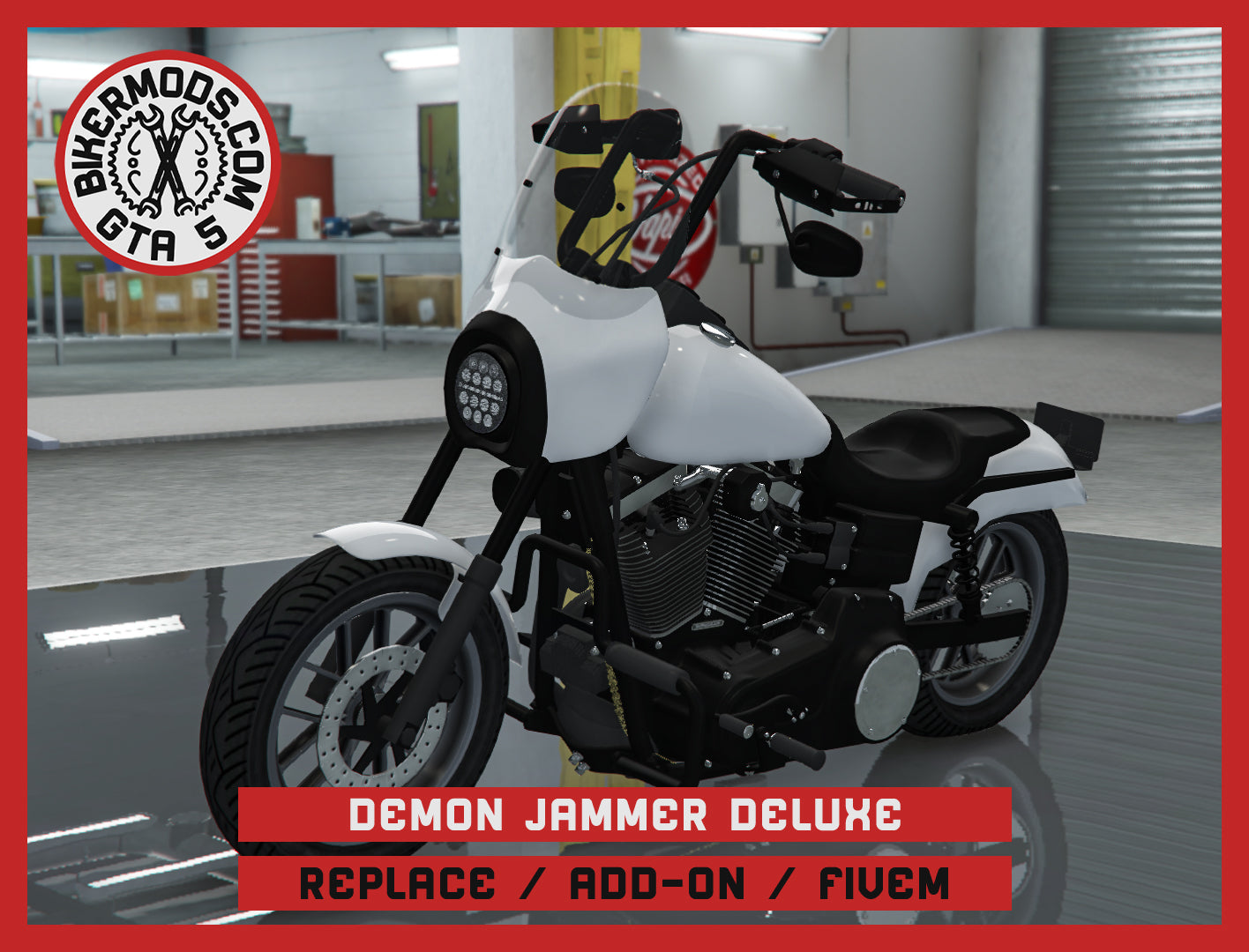 Demon Jammer Deluxe (Replace / Add On / FiveM) 258k Poly