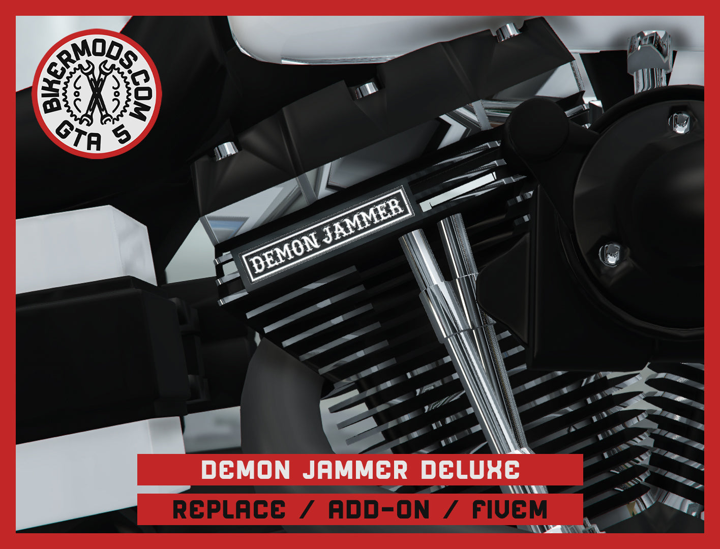 Demon Jammer Deluxe (Replace / Add On / FiveM) 258k Poly