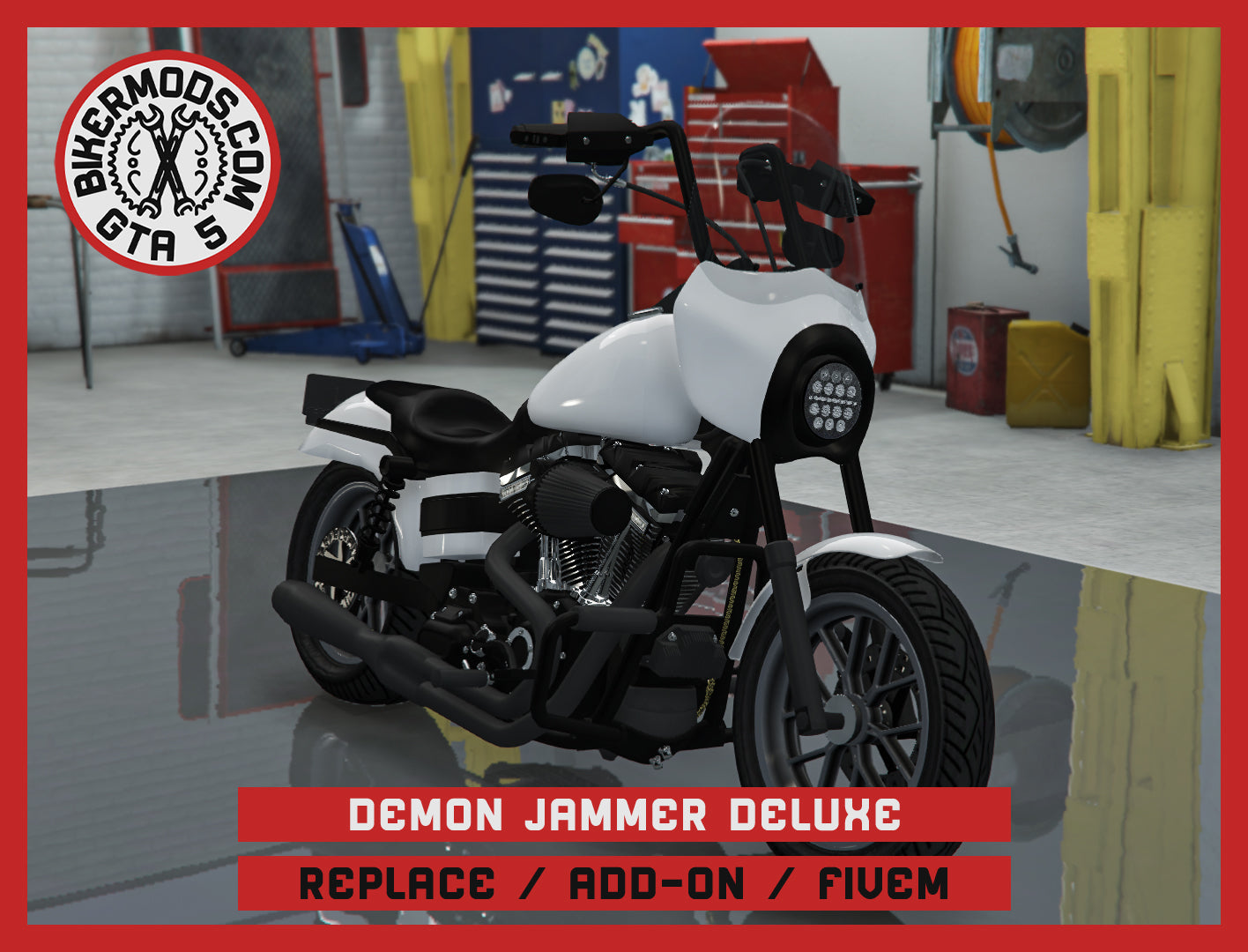 Demon Jammer Deluxe (Replace / Add On / FiveM) 258k Poly