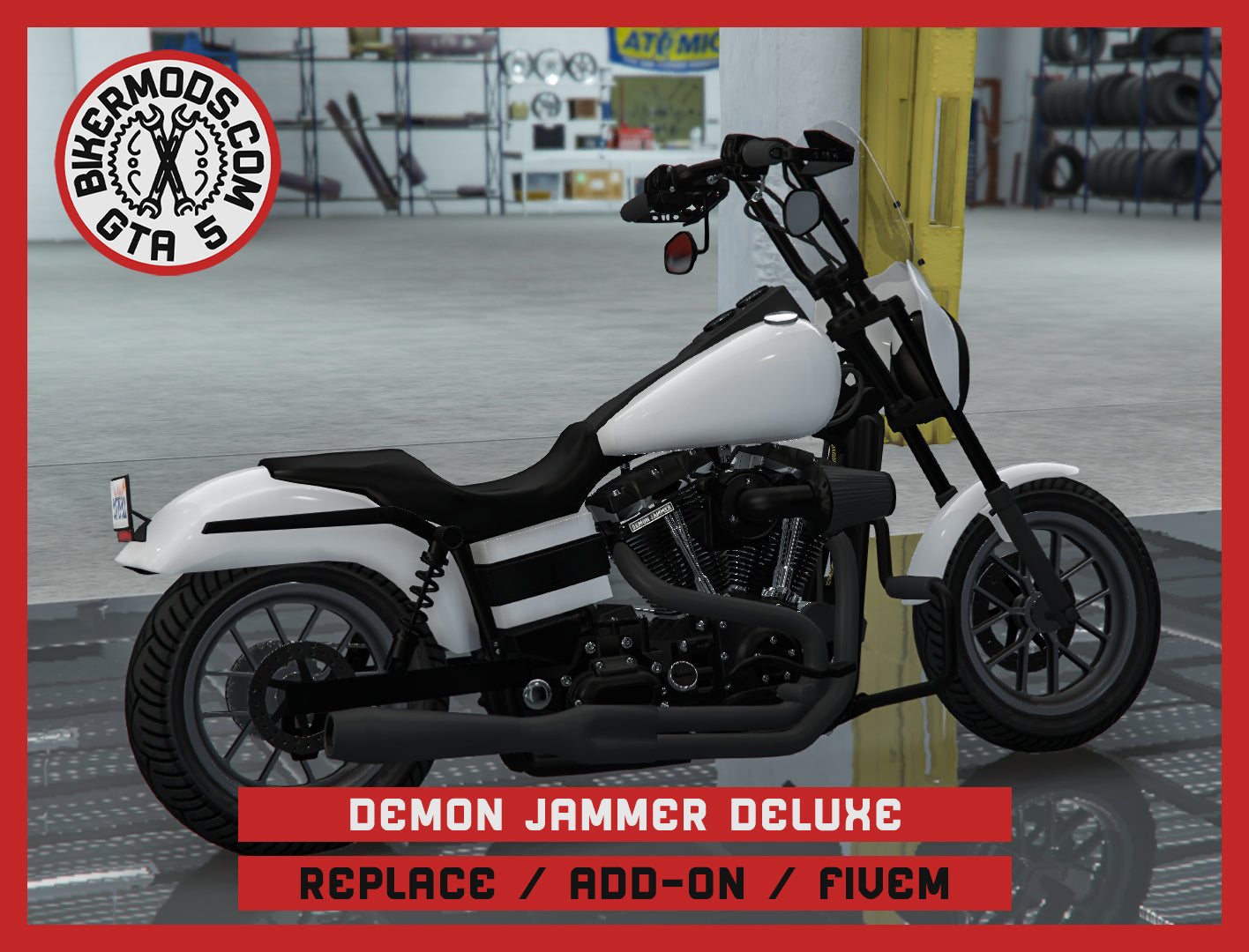 Demon Jammer Deluxe (Replace / Add On / FiveM) 258k Poly