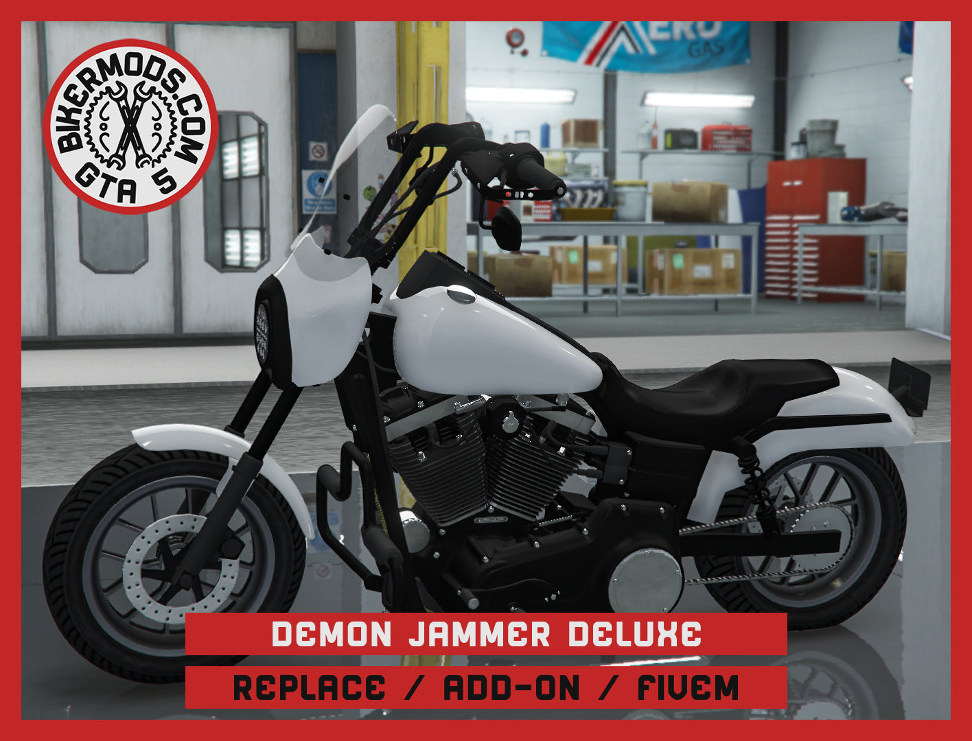 Demon Jammer Deluxe (Replace / Add On / FiveM) 258k Poly