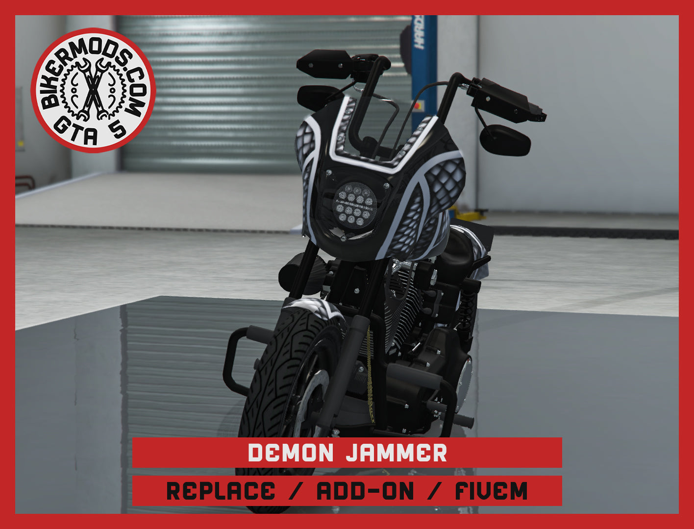 Demon Jammer (Replace / Add On / FiveM) 237k Poly