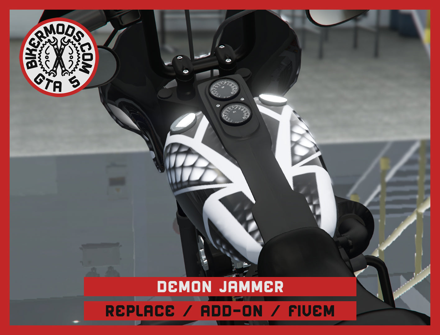 Demon Jammer (Replace / Add On / FiveM) 237k Poly