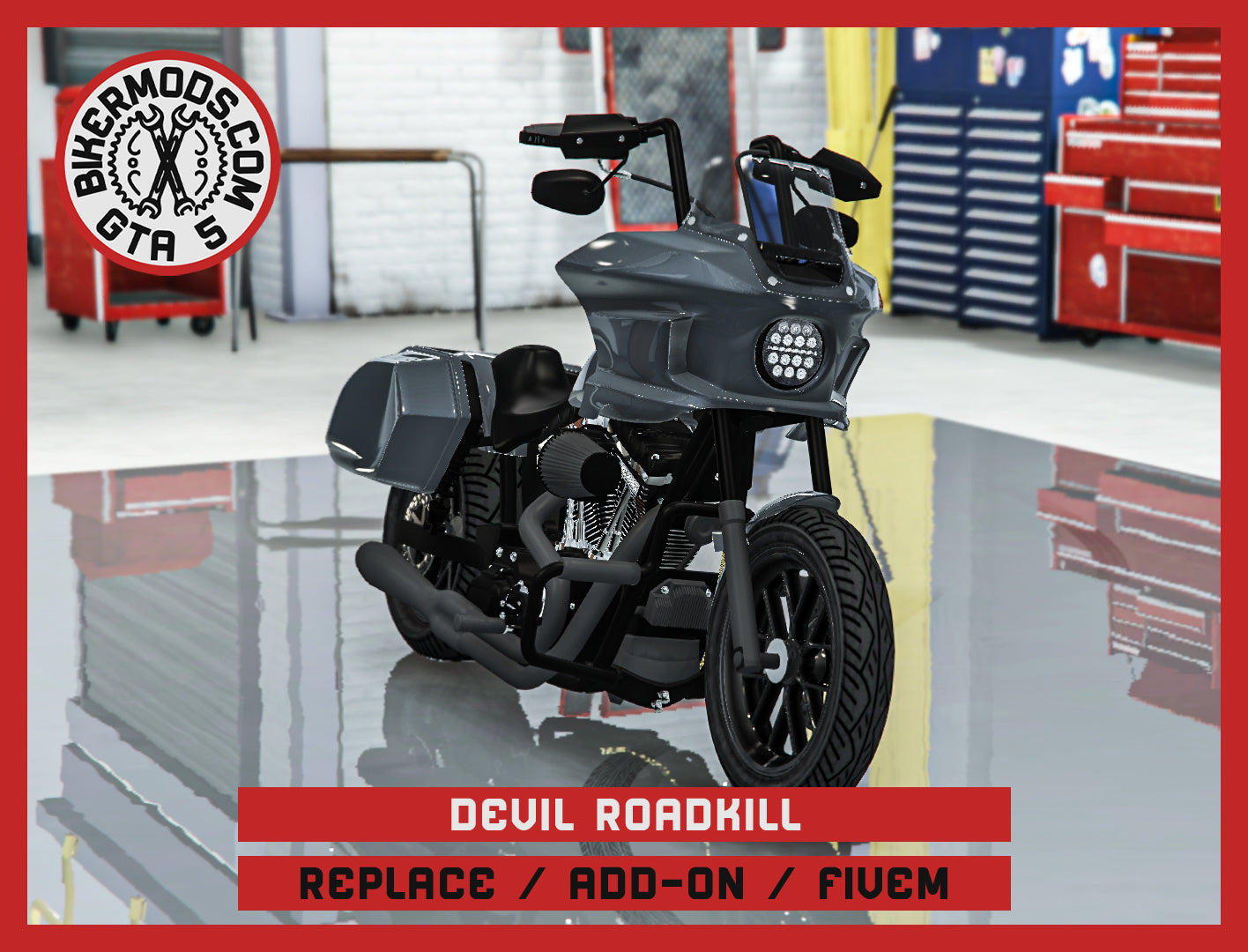 Devil Roadkill (Replace / Add On / FiveM) 254k Poly