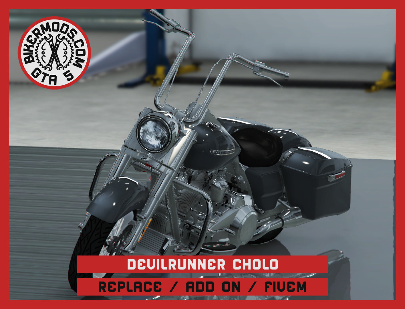 Devilrunner Cholo 2 (Replace / Add On / FiveM) 130K Poly