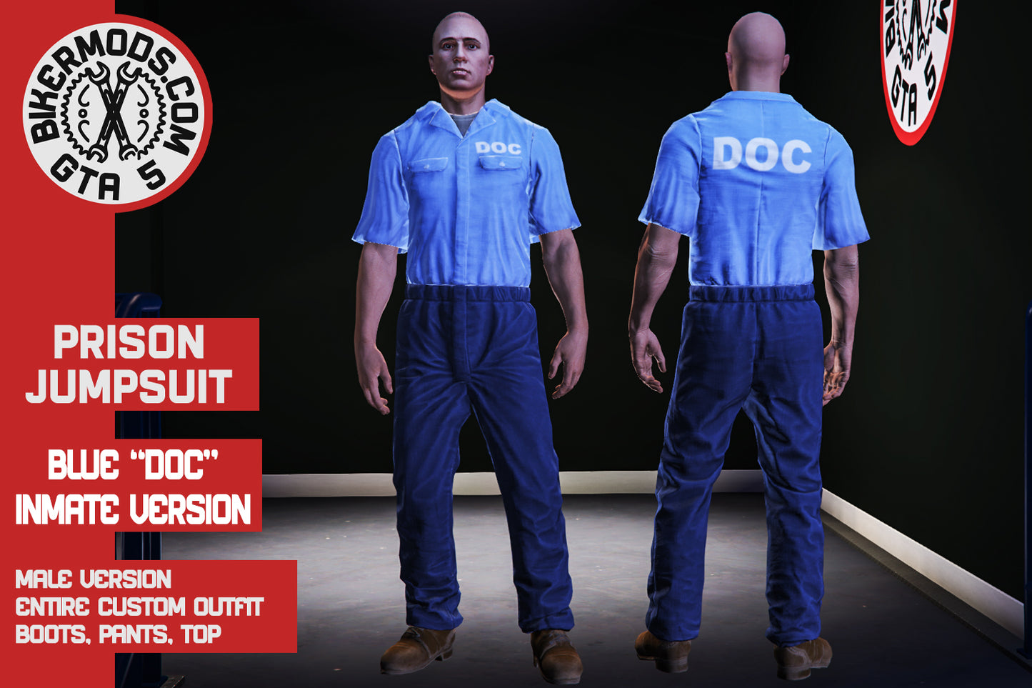 DOC Prison Jumpsuit