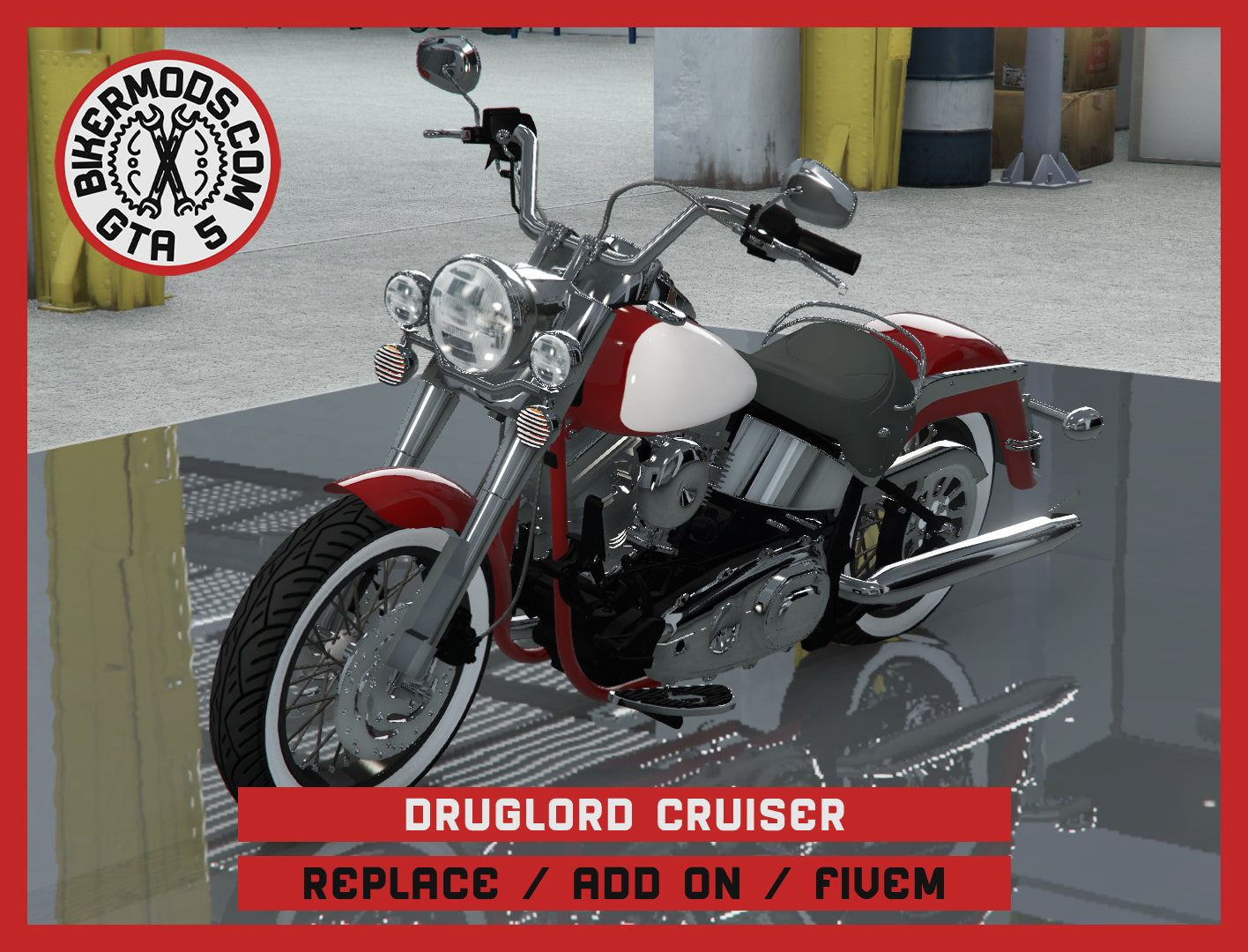 Druglord Cruiser (Replace / Add On / FiveM) 220k Poly
