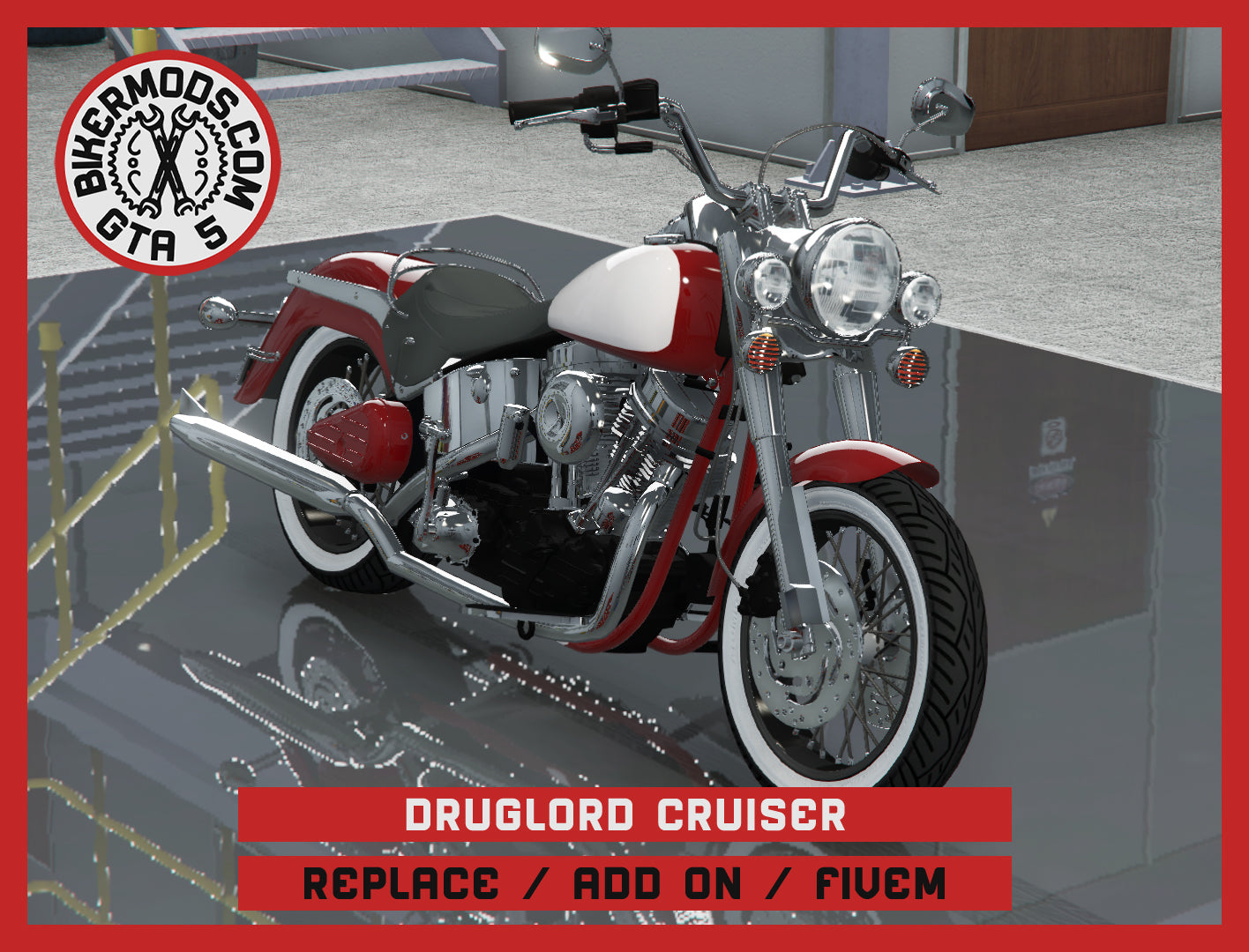 Druglord Cruiser (Replace / Add On / FiveM) 220k Poly