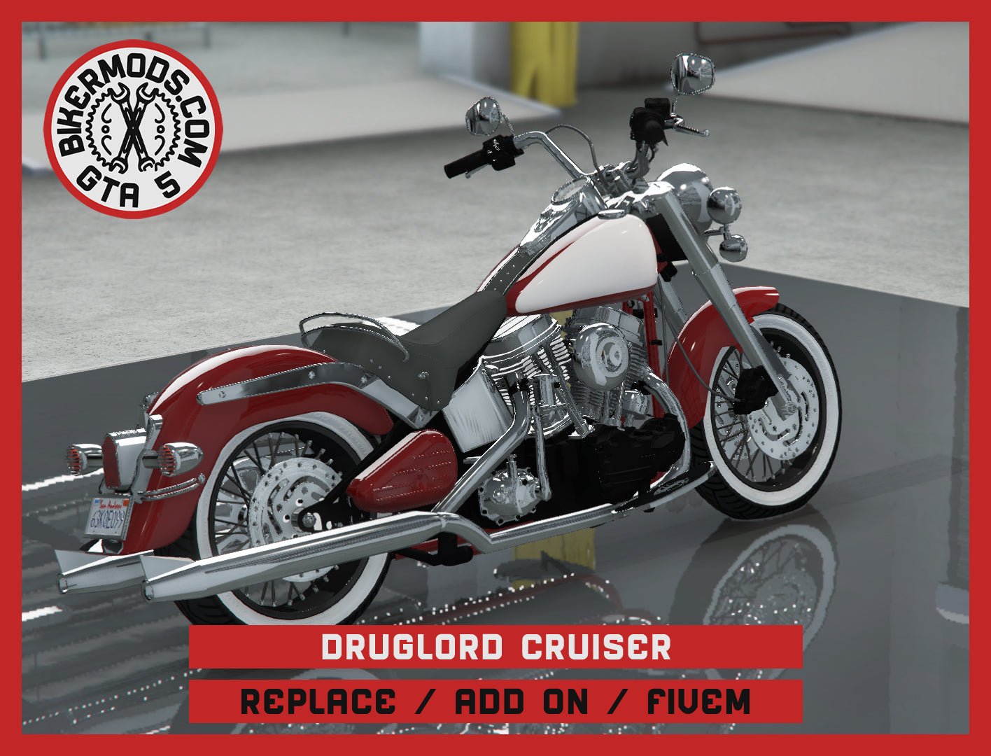 Druglord Cruiser (Replace / Add On / FiveM) 220k Poly