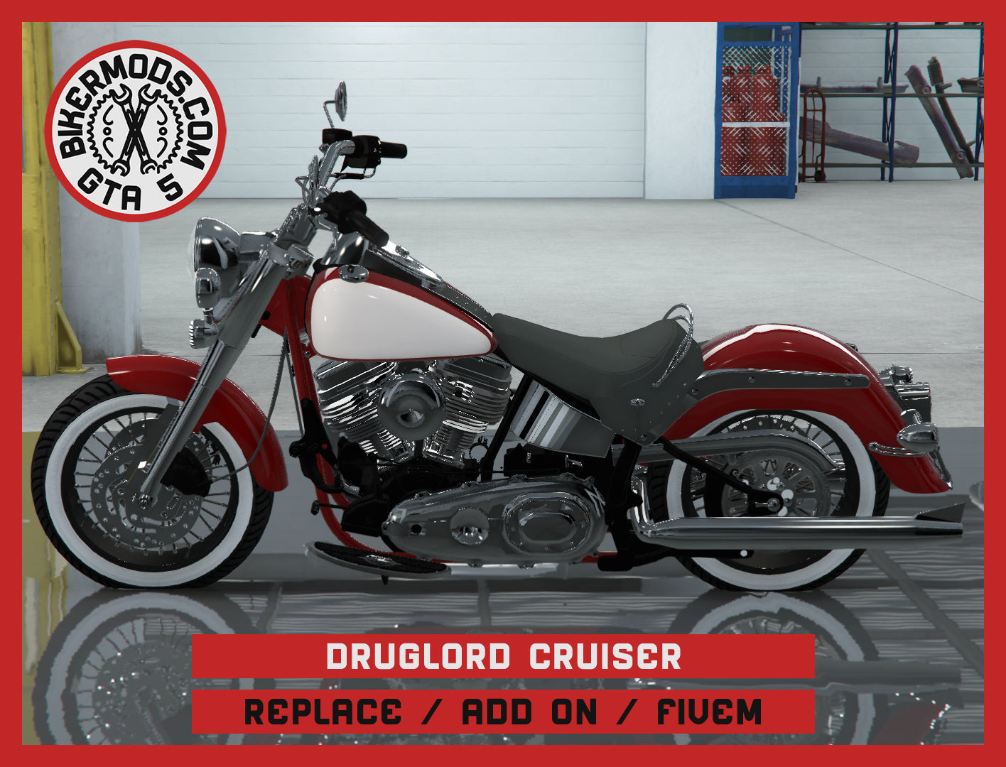 Druglord Cruiser (Replace / Add On / FiveM) 220k Poly