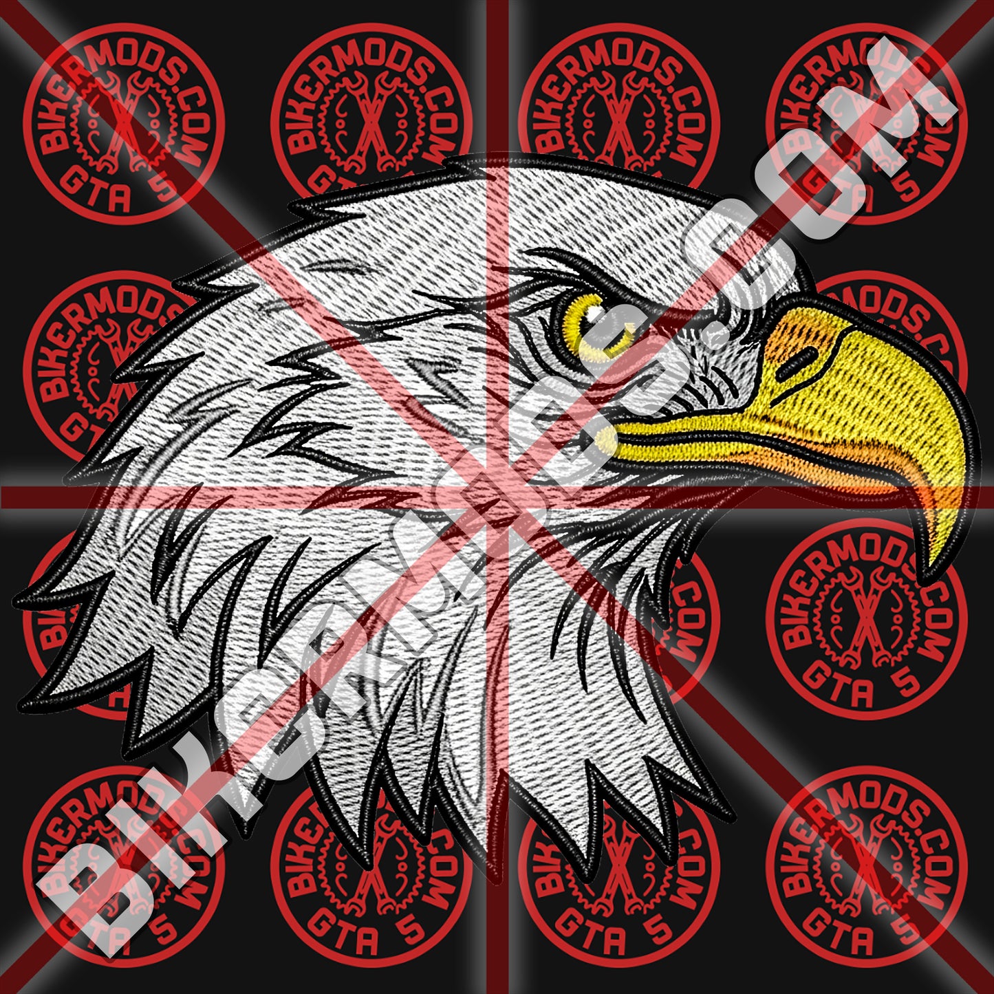 Eagle Mascot Emblem