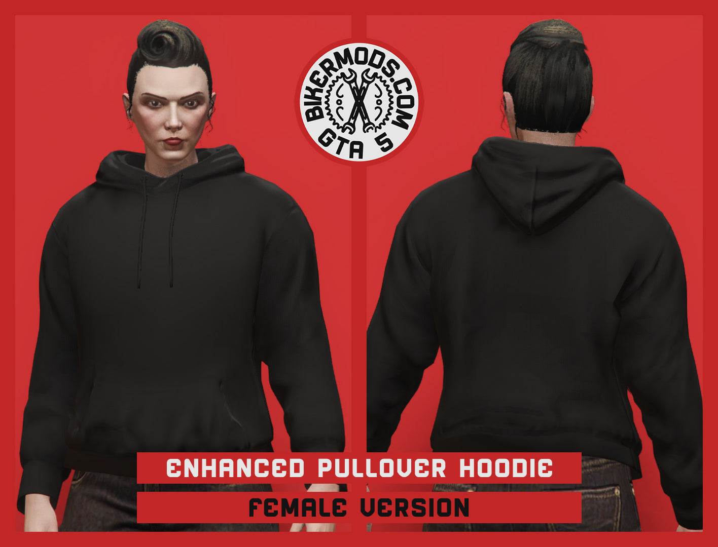 Enhanced New Pullover Hoodie (Female)
