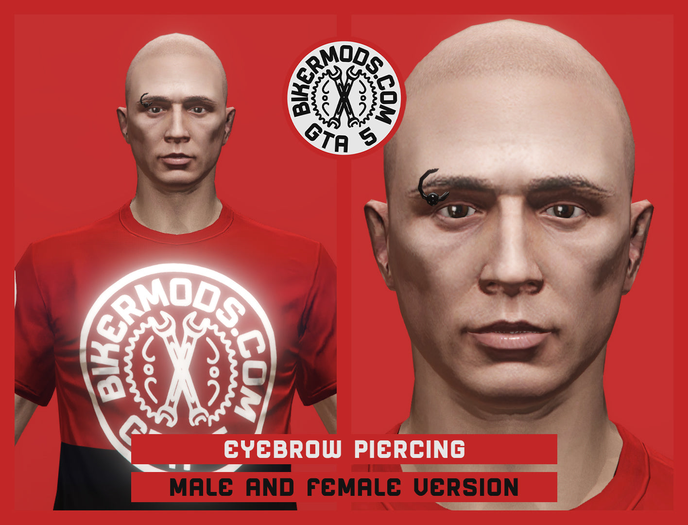 Eyebrow Piercing (Male & Female)