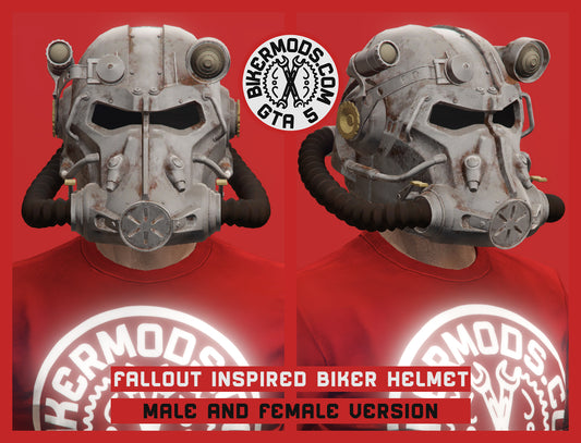 Fallout Inspired Biker Helmet