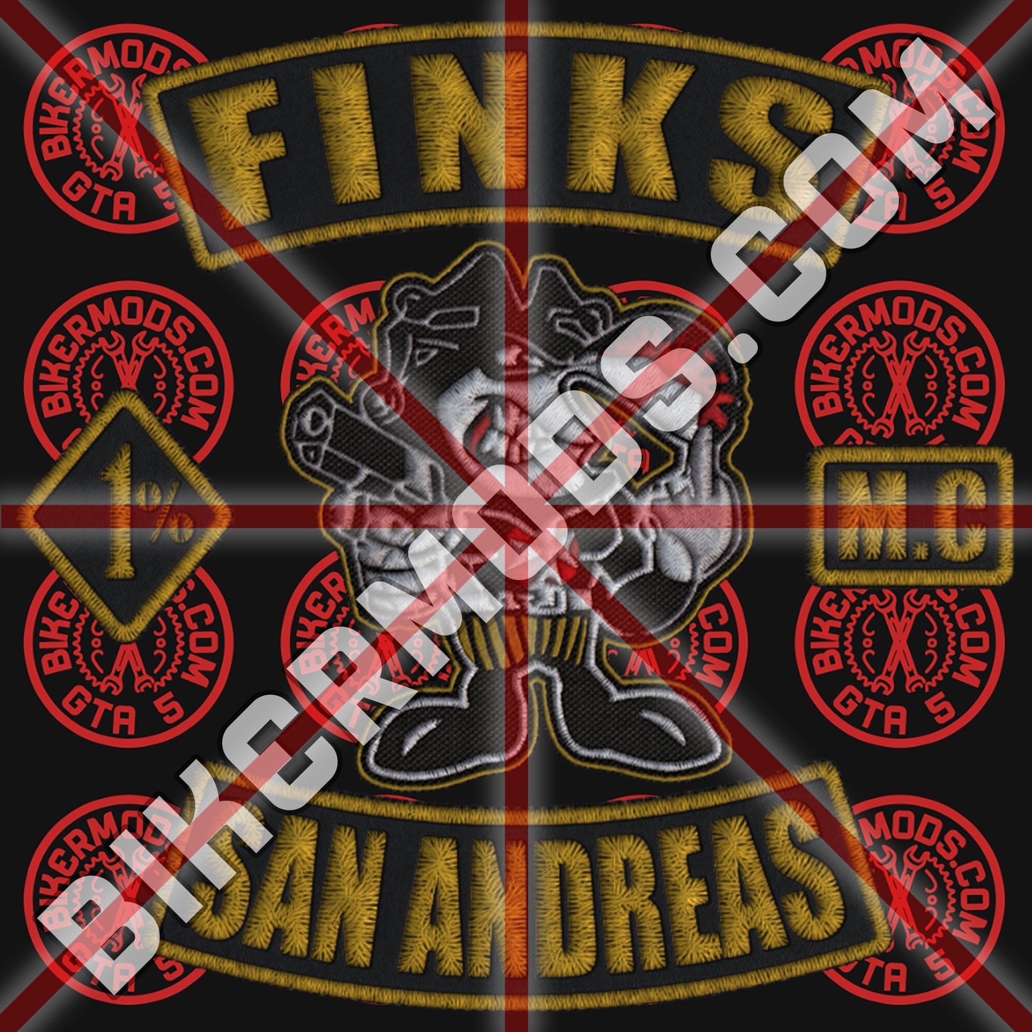 Finks MC (San Andreas) Gold Style