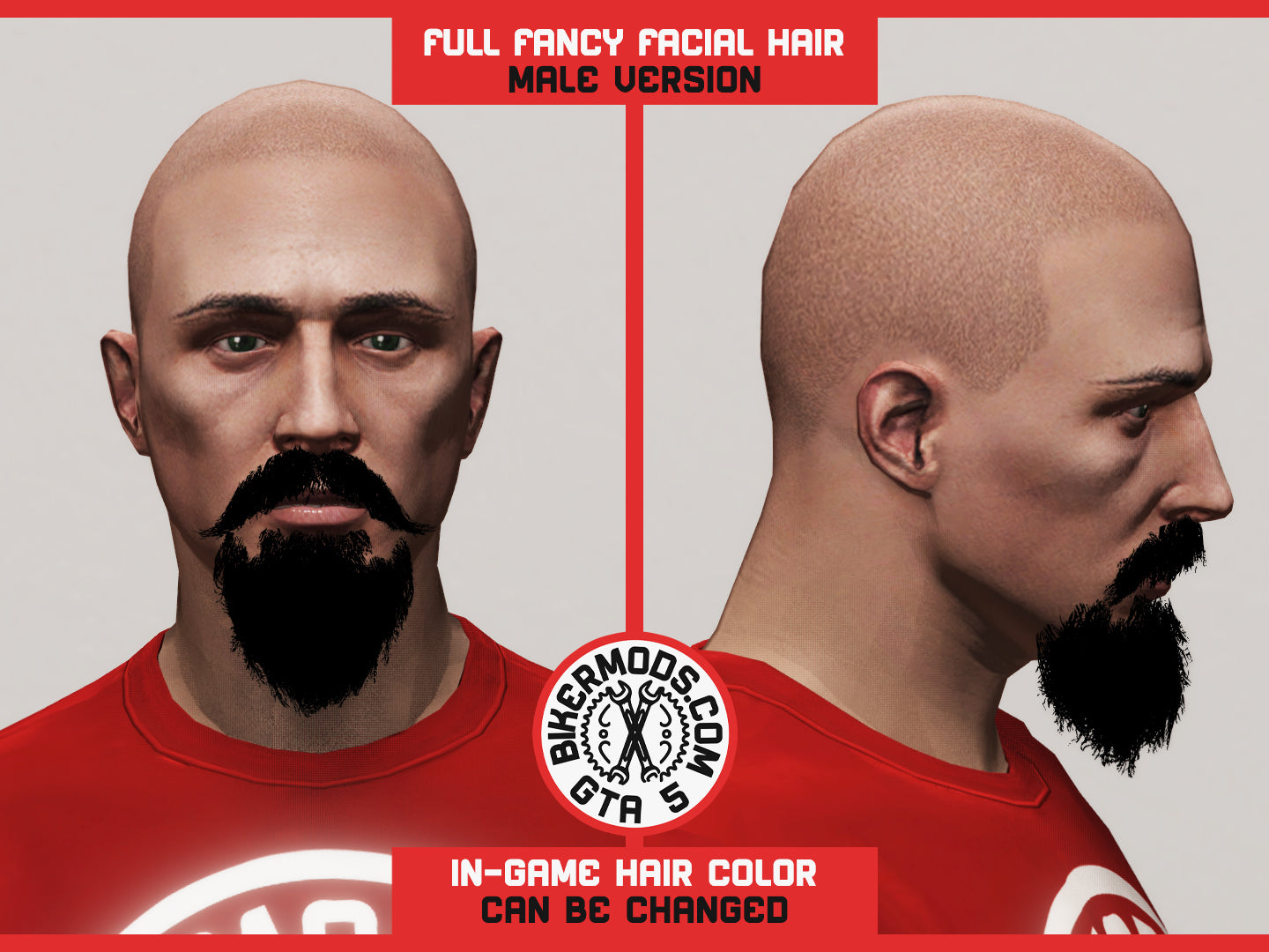 Full Fancy Man Facial Hair