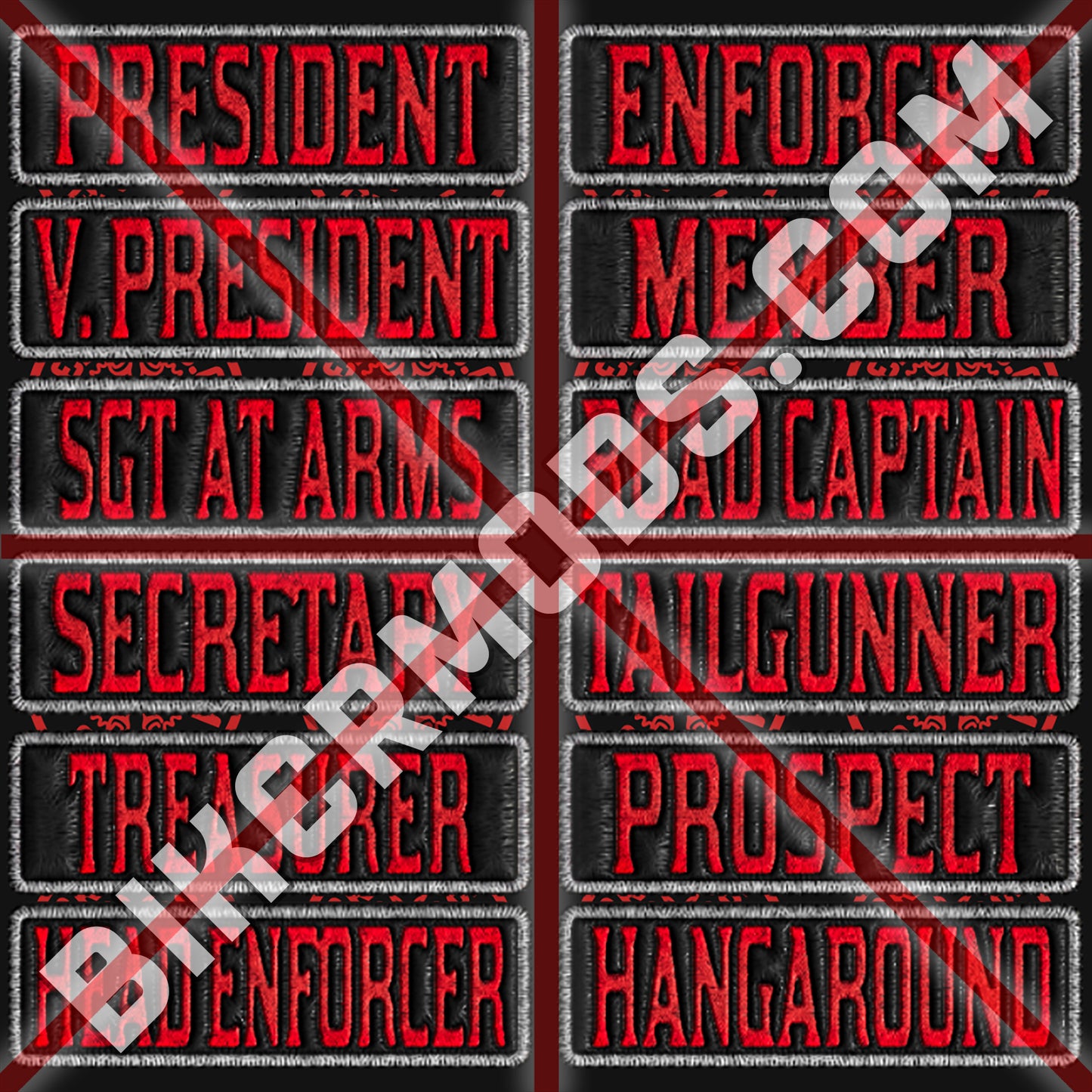 Full Ranks Flash Set (Tri-Color Style)