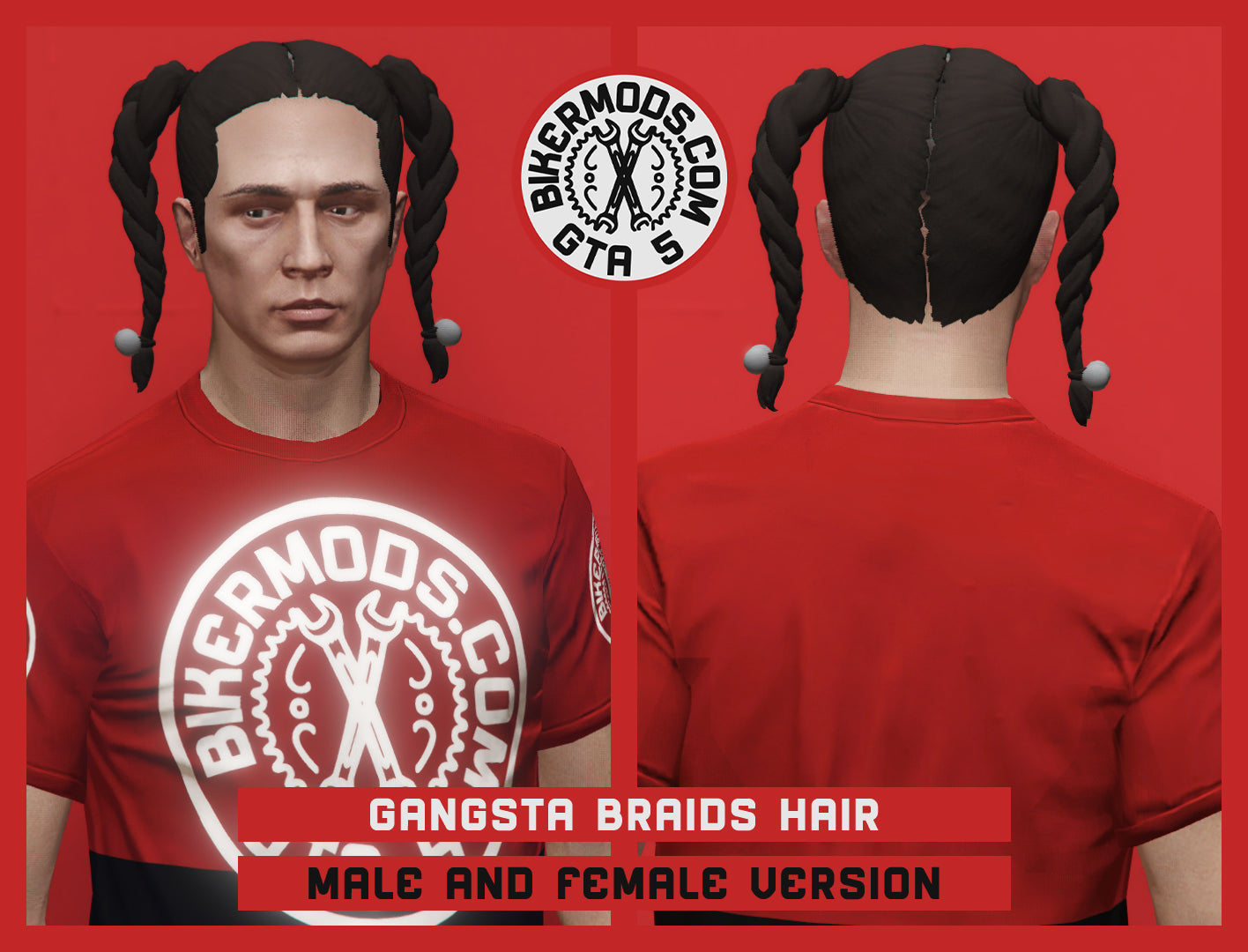 Gangsta Braids Hair