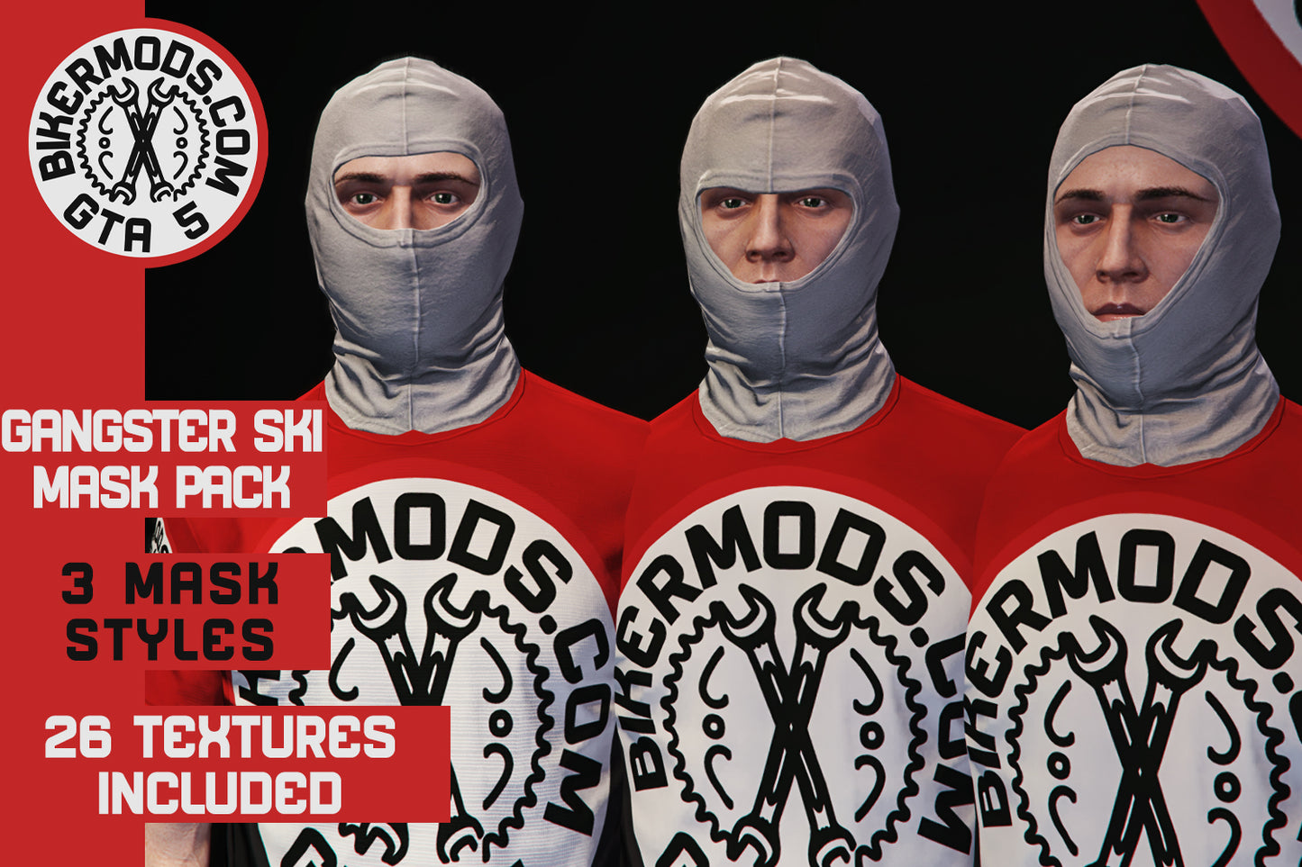 Gangster Sheisty Ski Mask Pack