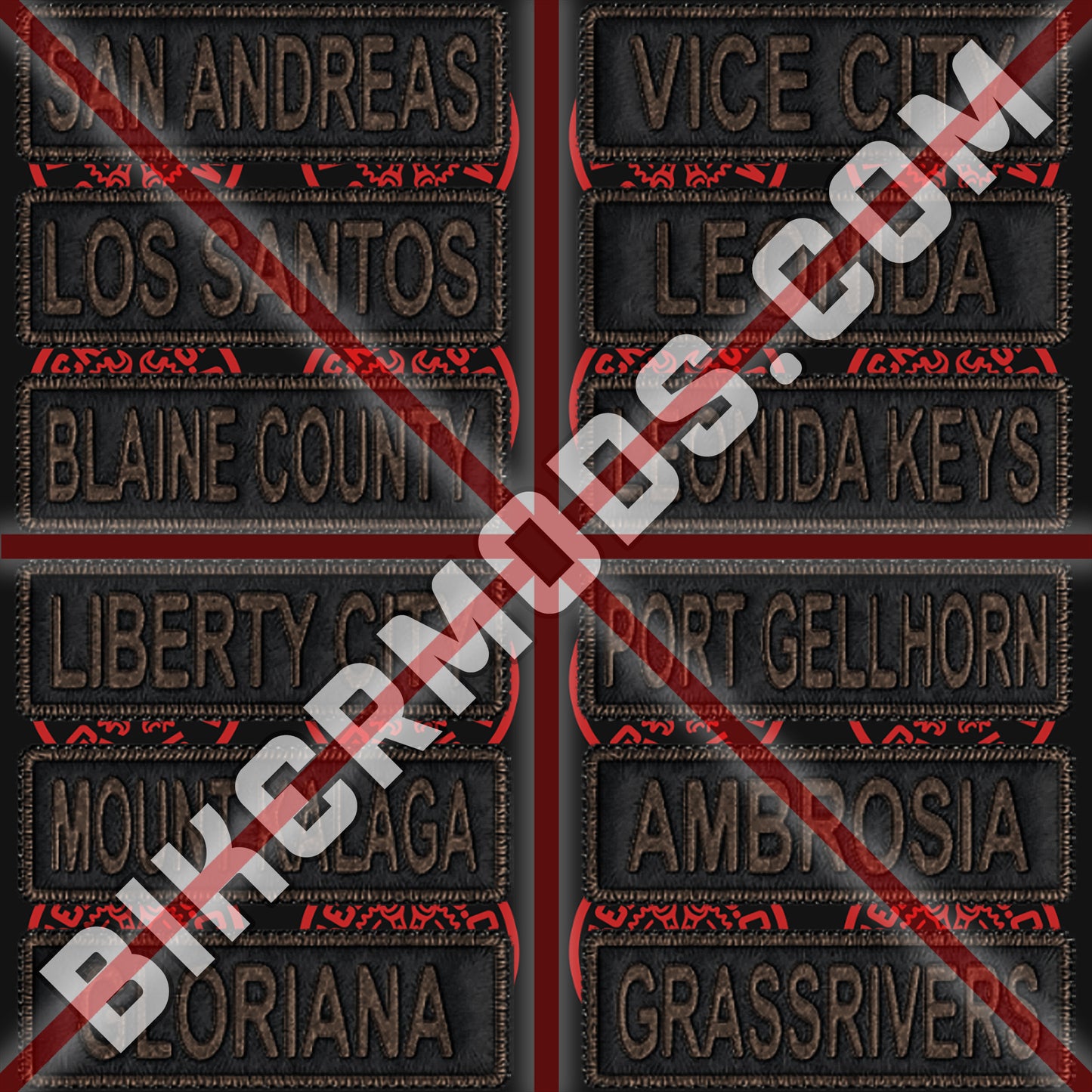 Generic Club Locations Flash Set (Brown)