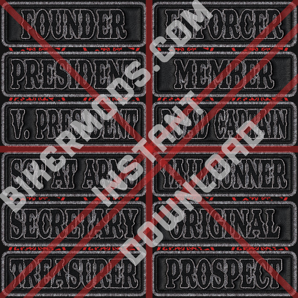 Generic Deluxe Ranks Flash Set (Black)