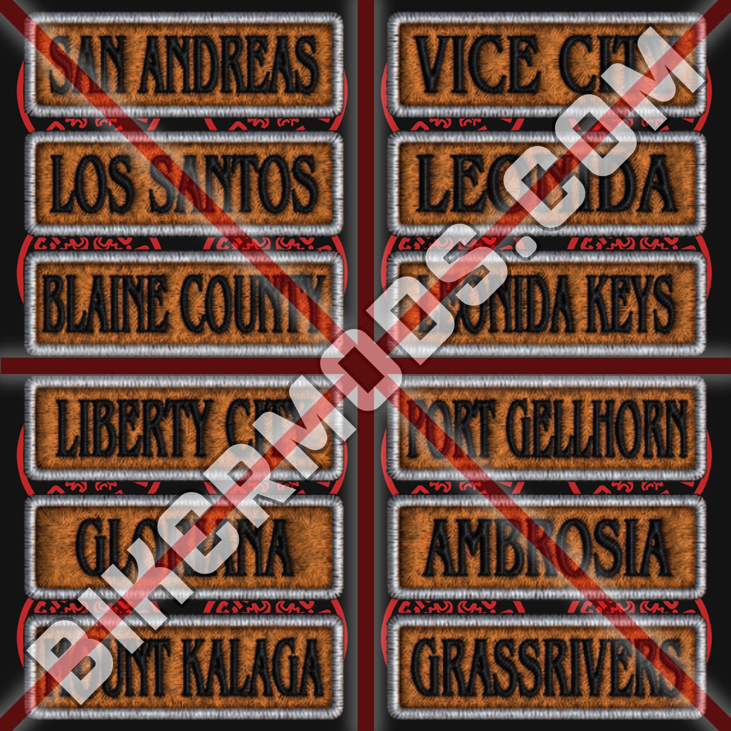 Grim Bastards MC Locations Flash Set