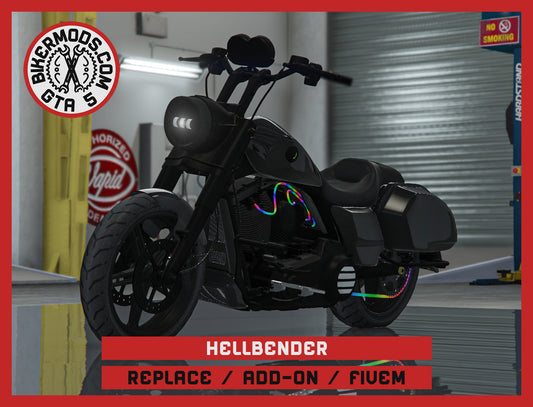 Hellbender (Replace / Add On / FiveM) 298k Poly (Animated RGB Lights)