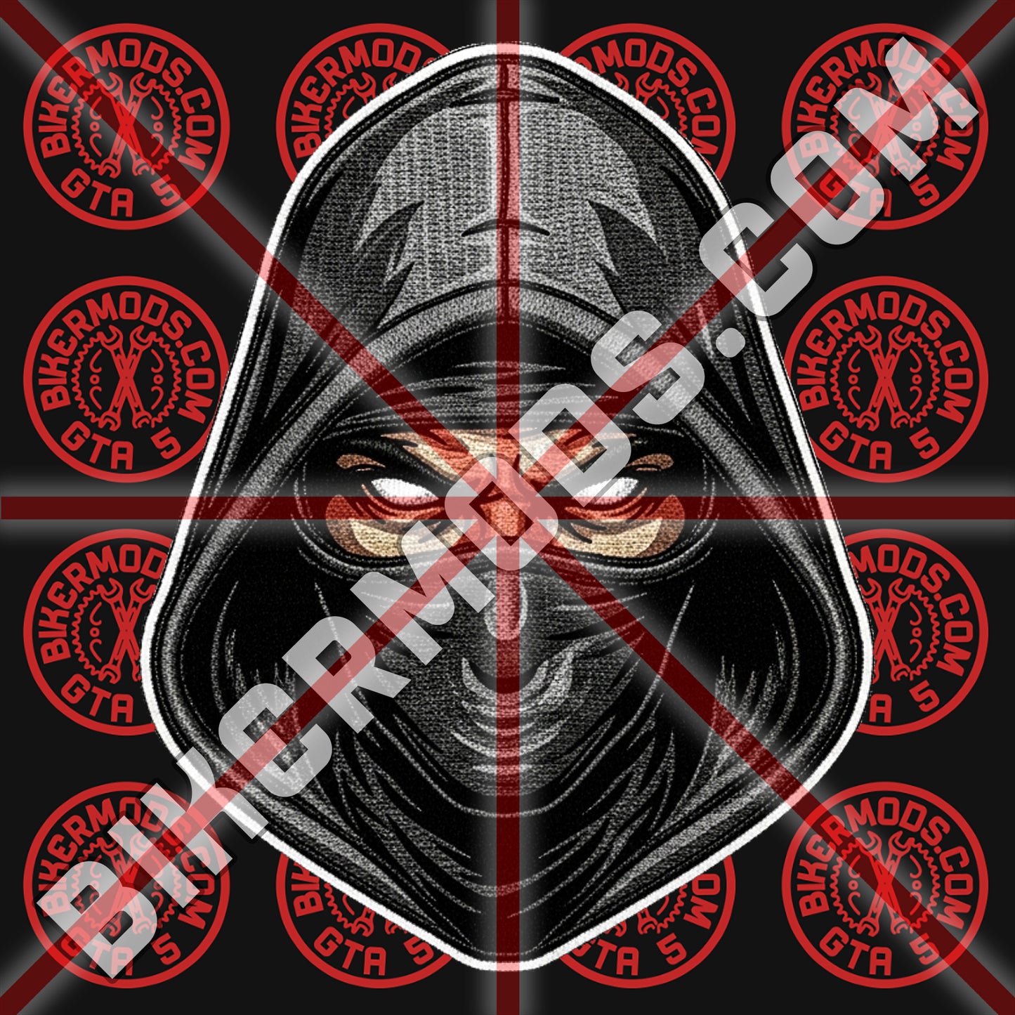 Hooded Ninja Emblem