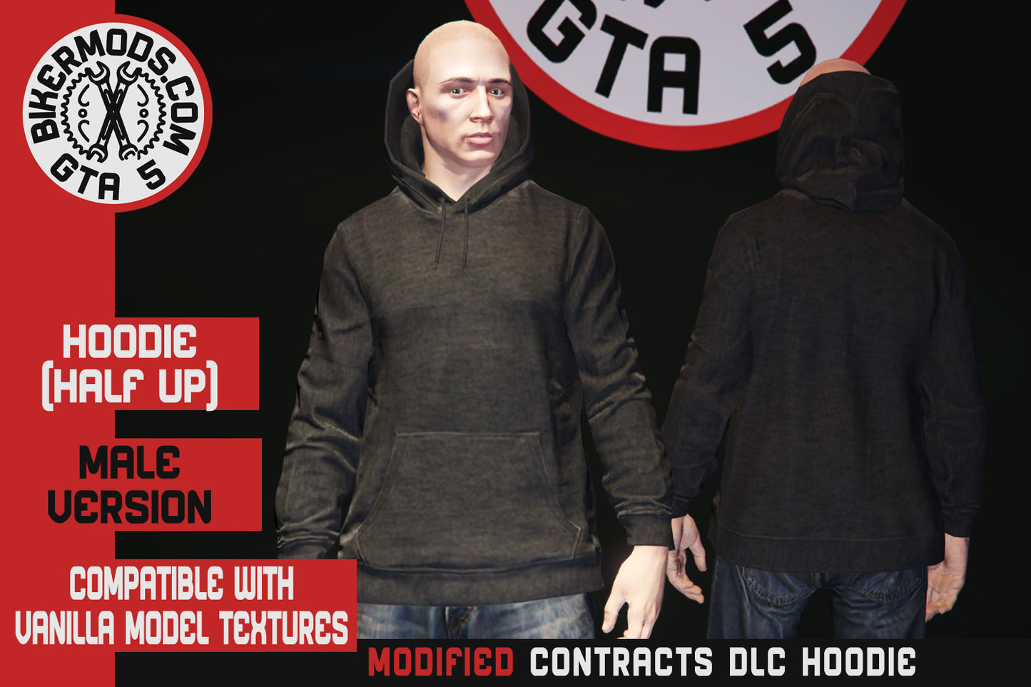 Hoodie (Half Up) From Contracts DLC