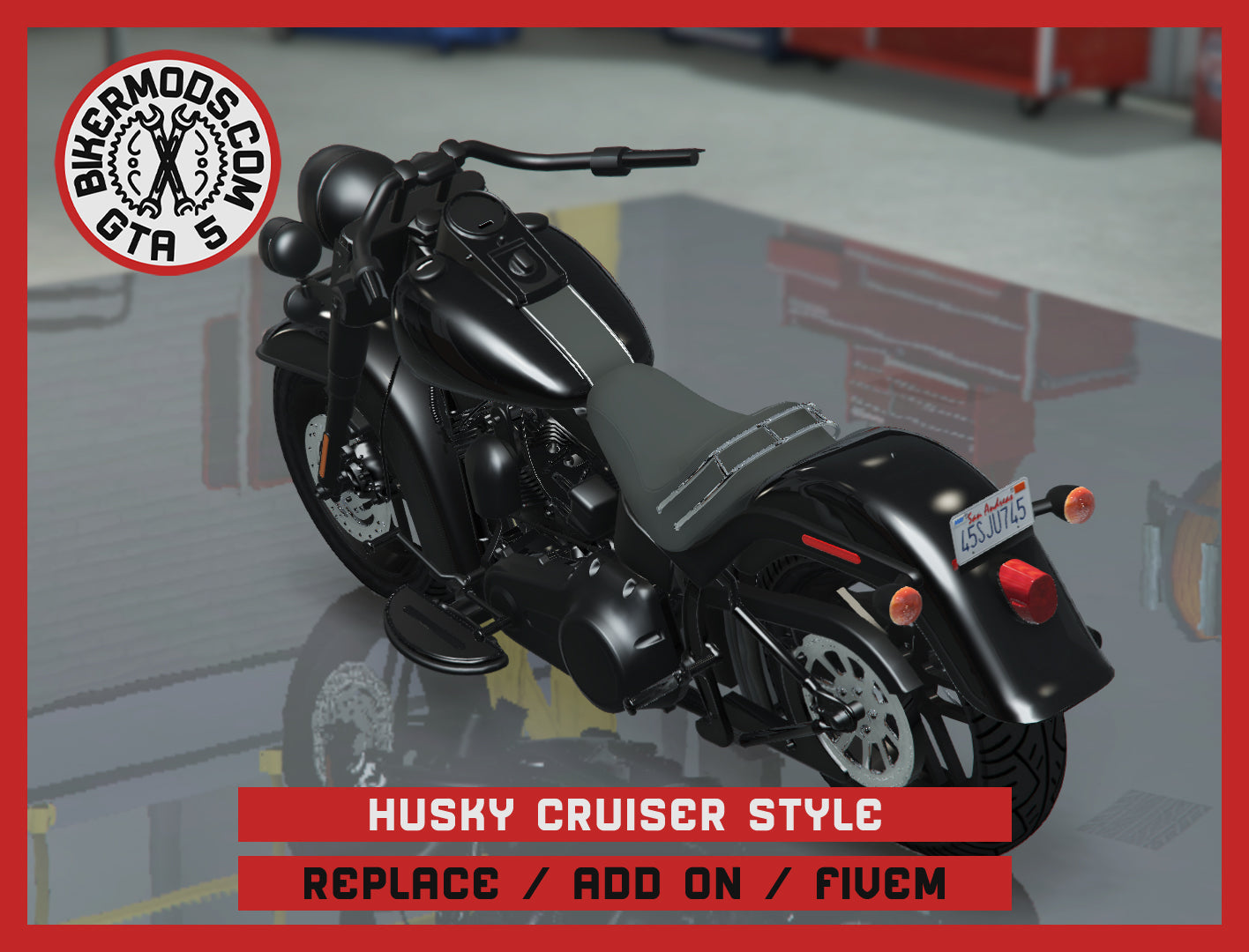 Husky Cruiser Style (Replace / Add On / FiveM) 140k Poly