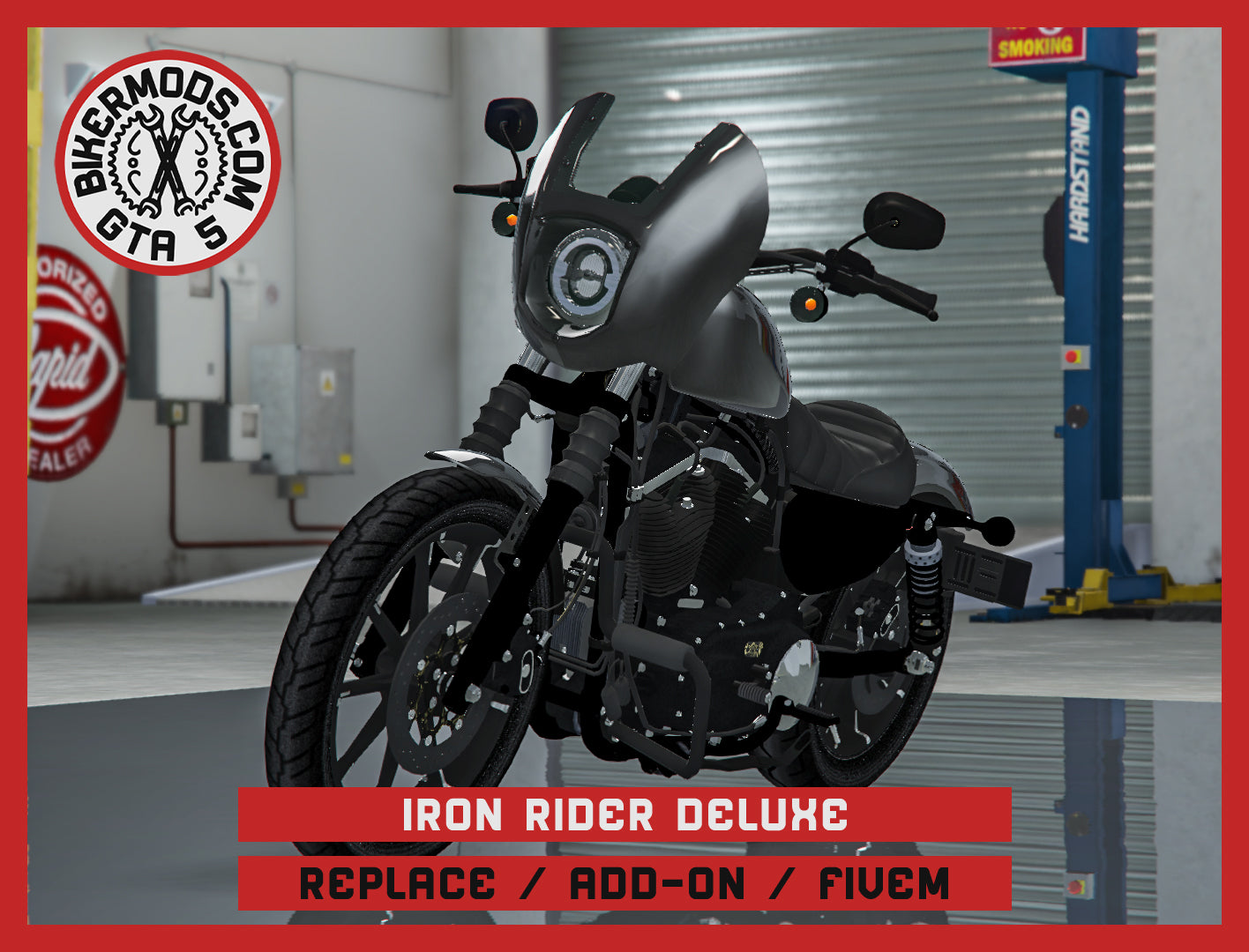 Iron Rider Deluxe (Replace / Add On / FiveM) 180k Poly