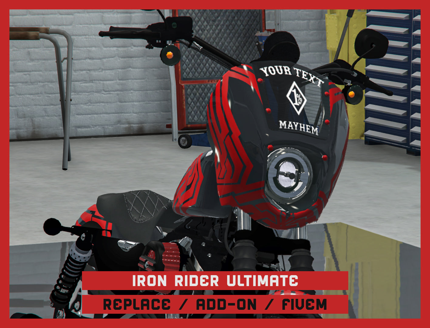 Iron Rider Ultimate (Replace / Add On / FiveM) 189k Poly