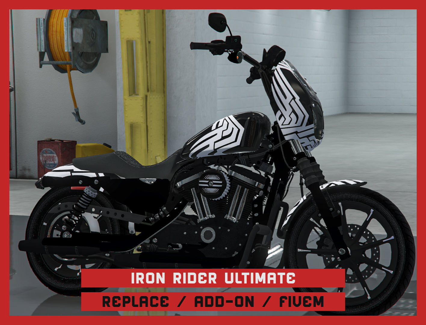 Iron Rider Ultimate (Replace / Add On / FiveM) 189k Poly