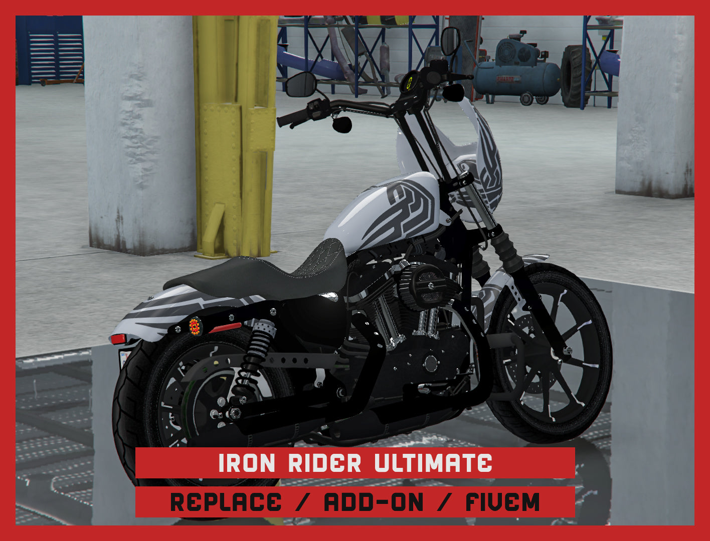 Iron Rider Ultimate (Replace / Add On / FiveM) 189k Poly