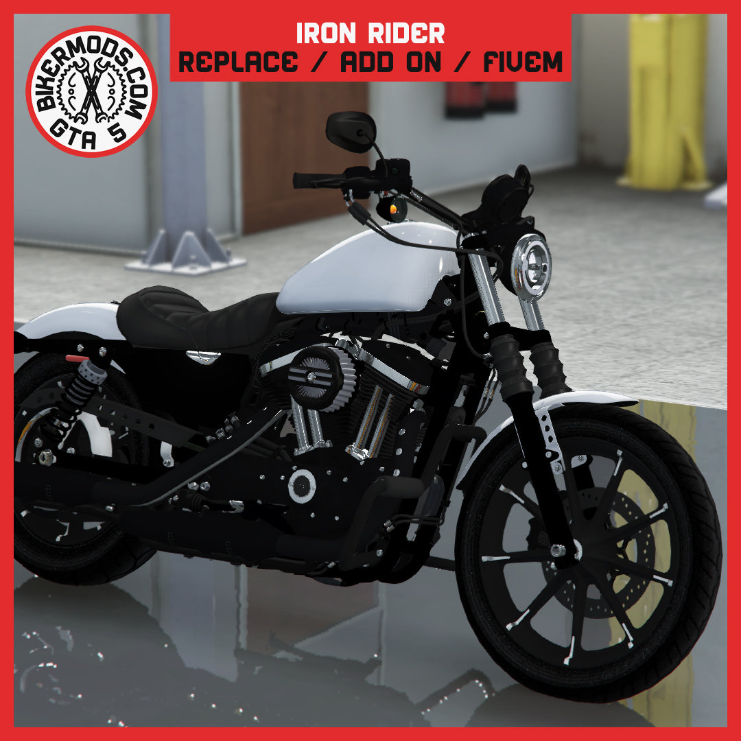 Iron Rider (Replace / Add On / FiveM) 179k Poly