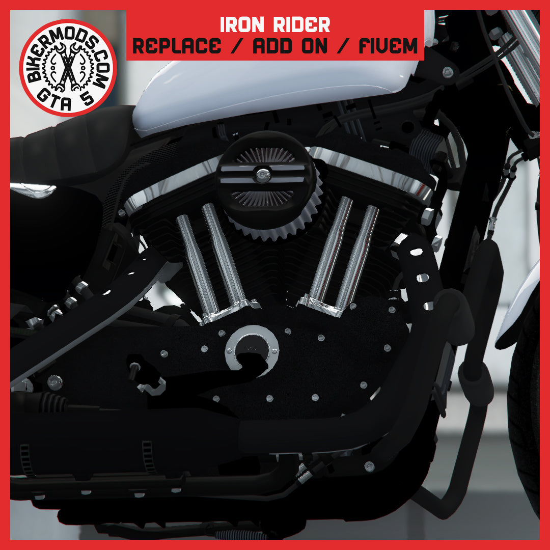 Iron Rider (Replace / Add On / FiveM) 179k Poly