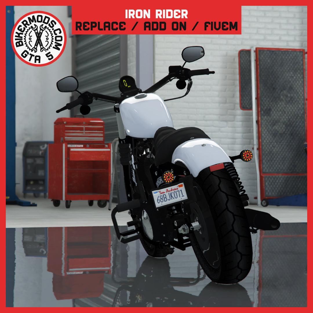 Iron Rider (Replace / Add On / FiveM) 179k Poly