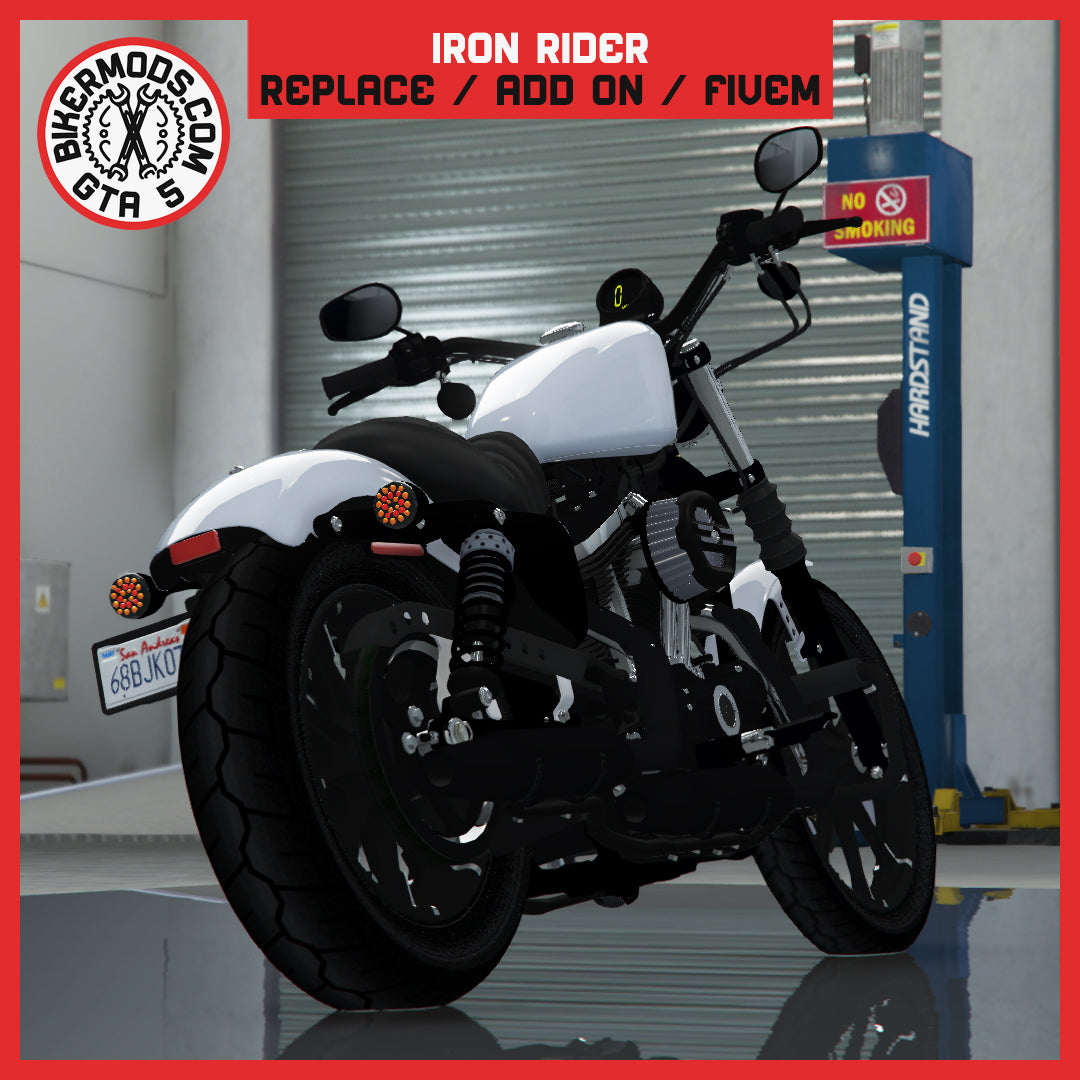 Iron Rider (Replace / Add On / FiveM) 179k Poly