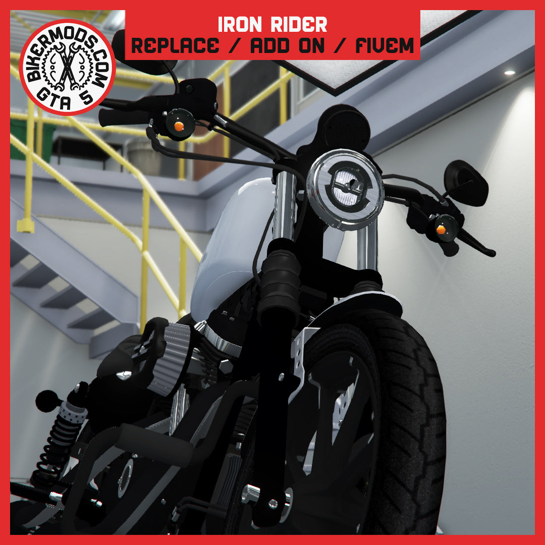 Iron Rider (Replace / Add On / FiveM) 179k Poly
