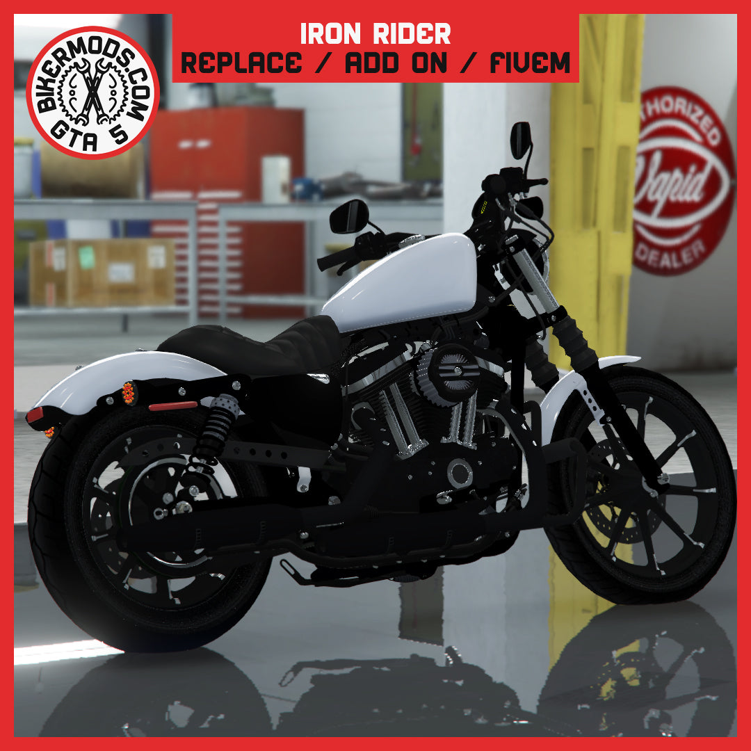 Iron Rider (Replace / Add On / FiveM) 179k Poly