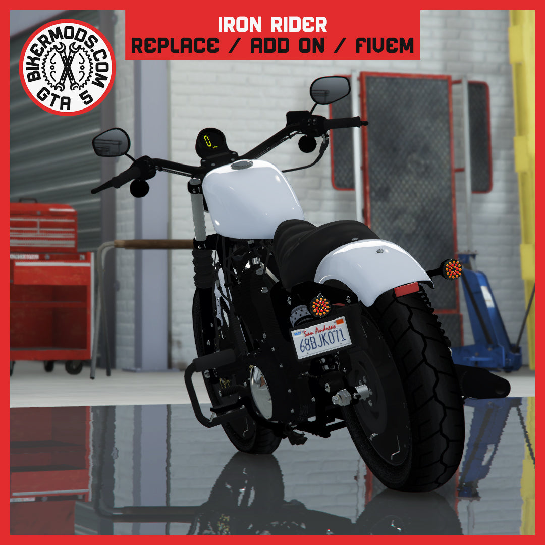 Iron Rider (Replace / Add On / FiveM) 179k Poly