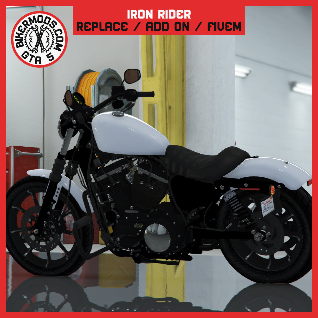 Iron Rider (Replace / Add On / FiveM) 179k Poly