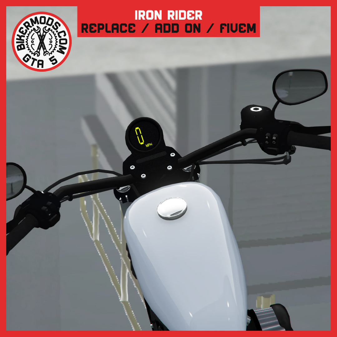 Iron Rider (Replace / Add On / FiveM) 179k Poly